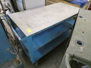 Rolling work cart 24x48