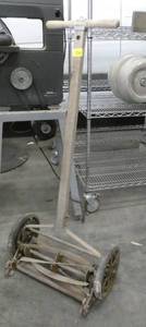 Old push mower