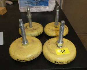Barrymount machine leveling pads 6 inch