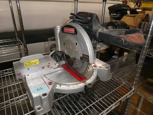Craftsman compound miter saw 10 inch, works