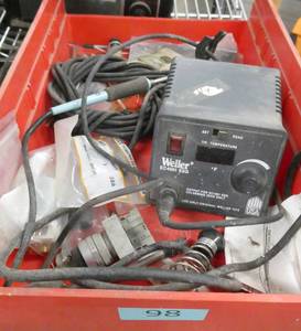 Weller EC4001 soldering set and misc other parts