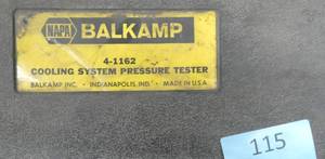 Cooling system pressure tester