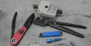 Crimping tool, aero-motive balancer