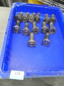 Group of 13  5C collets (bin not included)