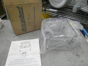New Bridgeport mill safety guard box