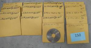 Small slotting saw blades 58 ID