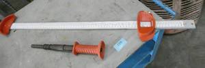 Anchor setting tool and belt measuring tool