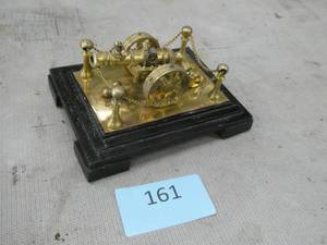 Small brass cannon