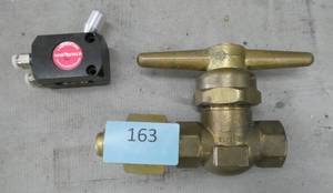 Brass valve and pneumatic northfield valve