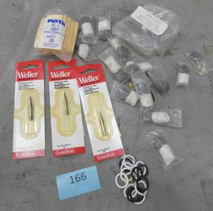 Weller soldering tips, sponges and filters