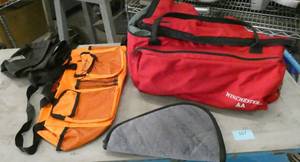 Hunting gun and ammo bags
