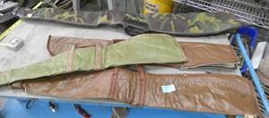 Lot of 4 lightweight gun cases