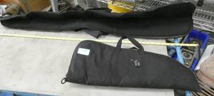 Heavily padded rifle and handgun cases