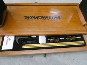 gun cleaning kit in storage case with stand for your gun