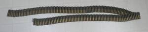 Large Vintage  Ammo belt with spent casings