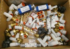 Lot of New SMC pneumatic fittings