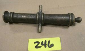 Old toy cannon