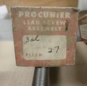 2 excellent condition Lead Screw Assemblies