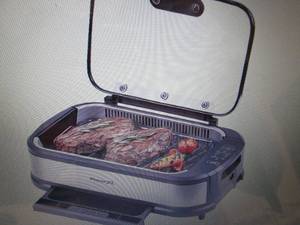 PowerXL Smokeless Grill Deluxe with...