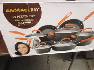 Rachael Ray 14-Pc. Nonstick Hard-An...