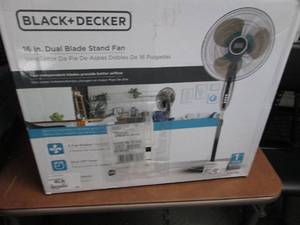 BLACKDECKER 16 Dual-Blade Pedesta...