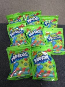 8- 10 oz Bags Sour Big Chewy Nerds...