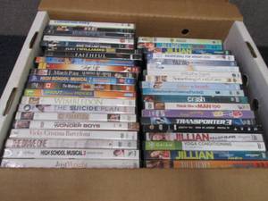 40 Movie DVDs...