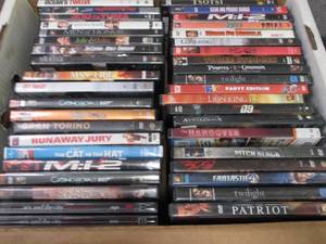 40 Movie DVDs...