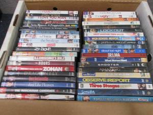 40 Movie DVDs...