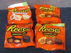 4- 10.2 oz Bags Assorted Reeses ...
