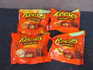 4- 10.2 oz Bags Assorted Reeses ...
