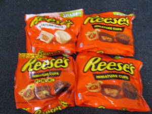 4- 10.2 oz Bags Assorted Reeses ...