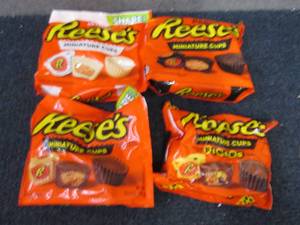 4- 10.2 oz Bags Assorted Reeses ...