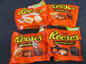 4- 10.2 oz Bags Assorted Reeses ...