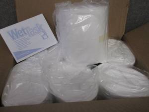 Case of KimTech Dry Wipe Roll , Whi...