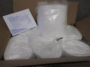 Case of KimTech Dry Wipe Roll , Whi...