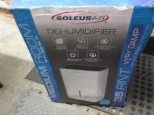 Soleus Air 35-Pint Dehumidifier ope...