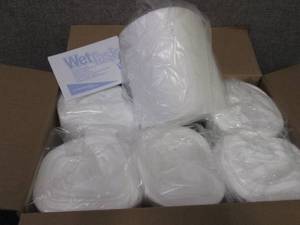Case of KimTech Dry Wipe Roll , Whi...
