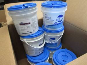 Box of 8 Bucket Canisters KimTech W...