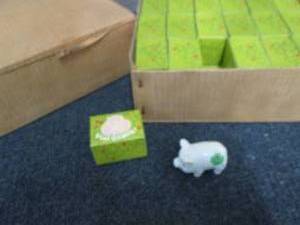 2 Boxes of 36 Ceramic Viel Gluck (G...