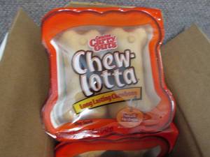 2 Cases Chew-Lotta Edible Dog Snack...