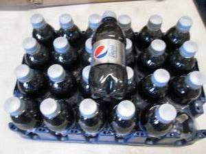 Case of 24- 12 oz Bottles Diet Peps...