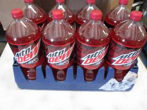 8- 2 liter Bottles Code Red Mountai...