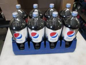 8- 2 liter Bottles Diet Pepsi...