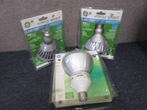 3 GE Flood Lights...