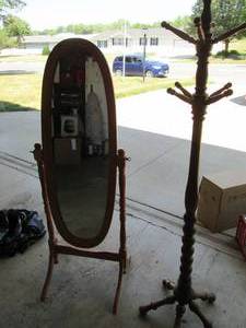 Swivel mirror on stand 60 tall 23...