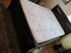 Full bed with wooden frame 80.55...