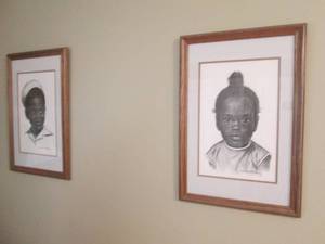 2 framed prints 1725...