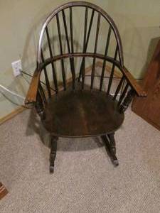Wooden rocking chair 23.529.5...