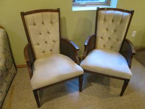 2 padded chairs in great condition ...